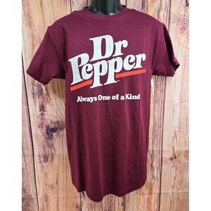 Dr Pepper Always One Of A Kind Graphic Tshirt Small NEW NWT